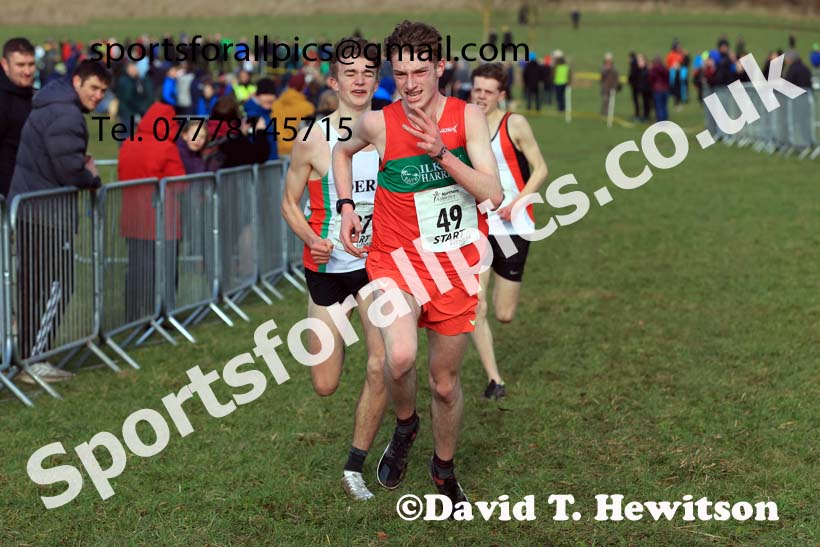 Mens Under-17s 2024 Northern Cross Country Champs., Sedgefield. Photo: David T. Hewitson/Sports for All Pics